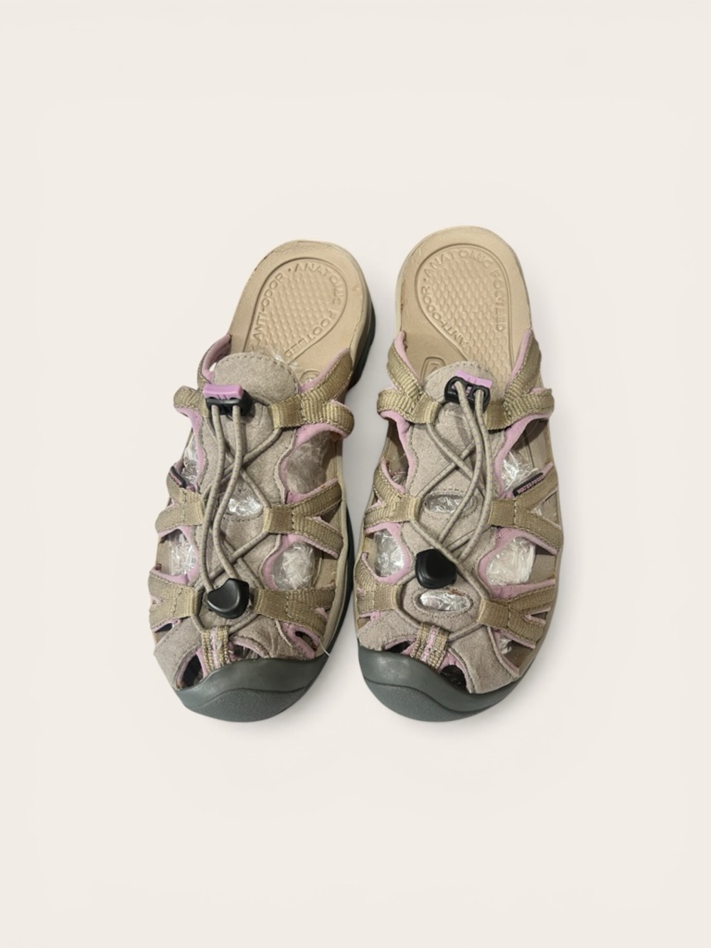 KEEN Women's Whisper hybrid hiking/water sandal/Slise in Tan - Size 9